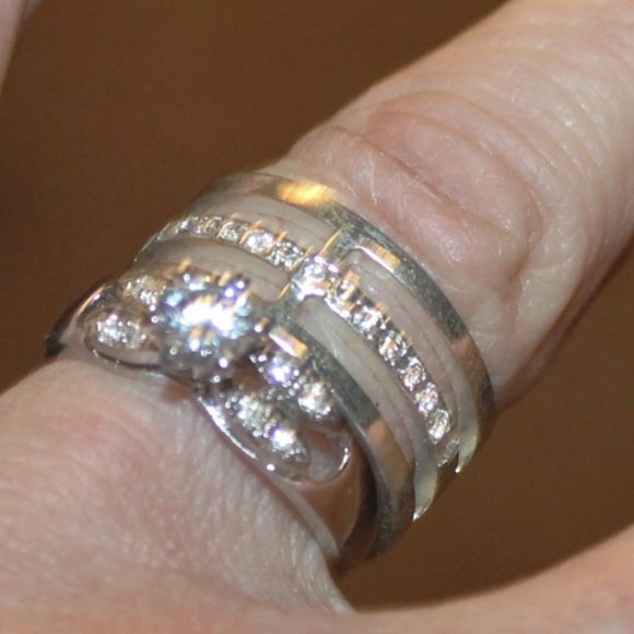 New 10 Bling Cocktail Statement Ring Lot Bundle *DEAL* - Picture 13 of 14